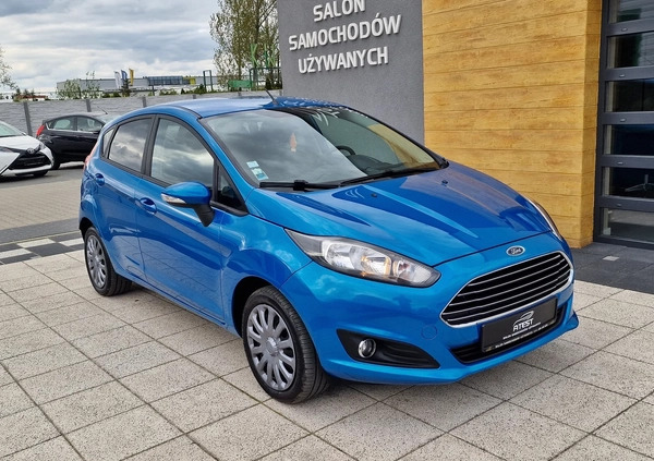 Ford Fiesta cena 28900 przebieg: 120000, rok produkcji 2014 z Koziegłowy małe 121